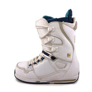 burton freestyle snowboard boots womens 7.5 eur 39 Women's Felix Step On 9.5 / Black the womens Burton Felix Step On Snowboard Boots are about performance inside and out Women 7 Burton Freestyle Blue/White